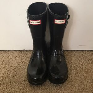 Hunter rain boots